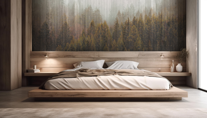 Фотообои в интерьере